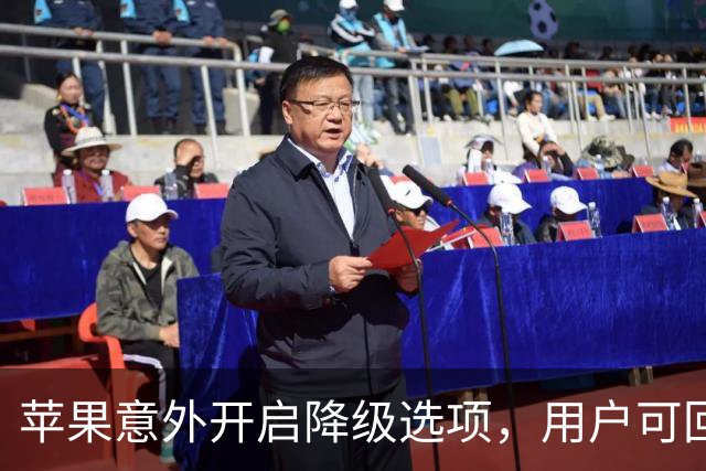 苹果意外开启降级选项，用户可回退至此版本